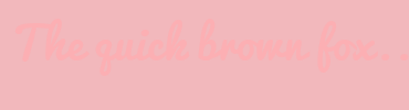 Image with Font Color FCAFB3 and Background Color F2B8BC